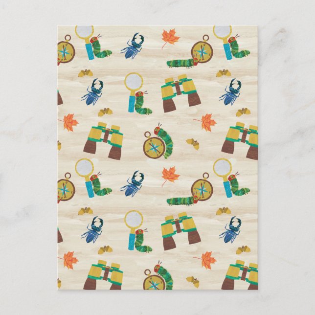 The Very Hungry Caterpillar Wildlife Expert Patter Postcard (Front)