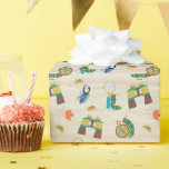 The Very Hungry Caterpillar Wildlife Expert Patter Wrapping Paper
