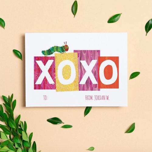 The Very Hungry Caterpillar  XOXO Note Card