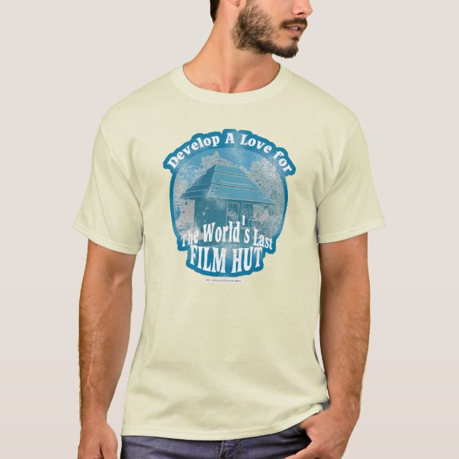 The Very Last Film Hut Fun Photography Slogan T-Shirt (Front)