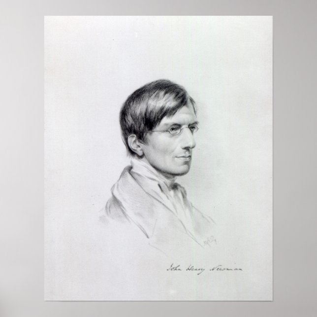 The Very Rev. J.H Newman Poster (Front)