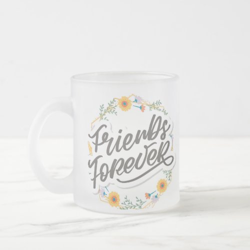 THE VERY SPECIAL SOUL SISTERS  FROSTED GLASS COFFEE MUG