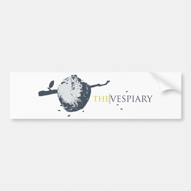 The Vespiary Bumper Sticker (Front)