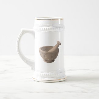 The Vessel With the Pestle Beer Stein