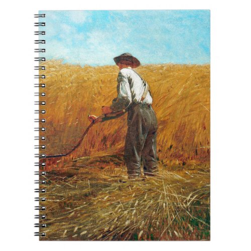 The Veteran in a New Field 1865 by Winslow Homer Notebook