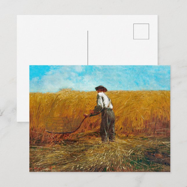 The Veteran in a New Field | Winslow Homer | Postcard (Front/Back)