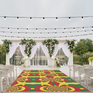The Vibrant Jamaican Rasta Colors Heritage Outdoor Rug