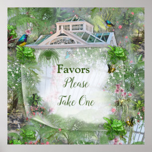 The Victorian Greenhouse Poster