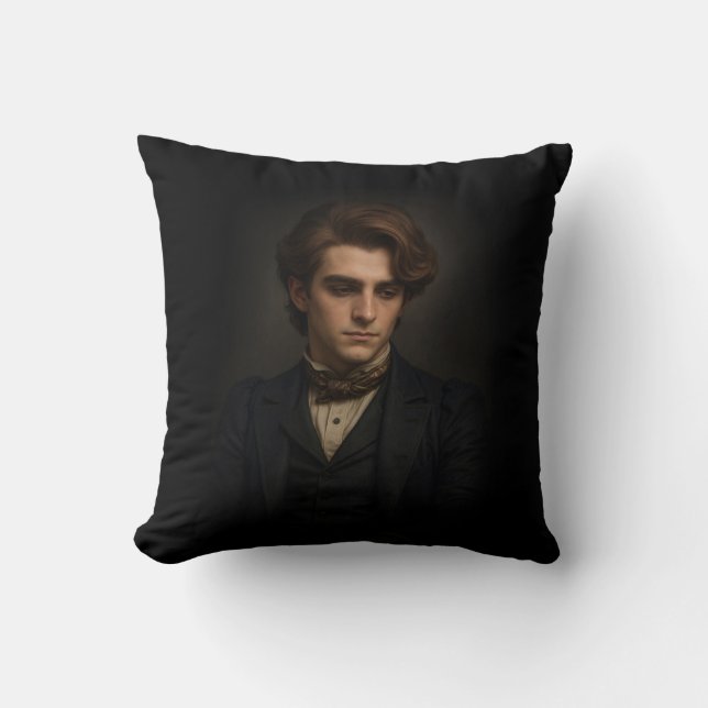 The Victorian Man Pillow (Front)