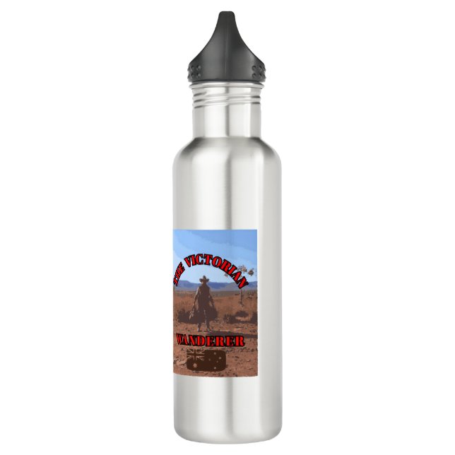 The Victorian Wanderer Stainless Steel Water Bottle (Left)