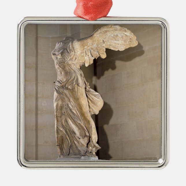 The Victory of Samothrace Metal Ornament (Front)