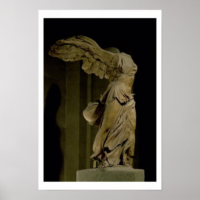 The Victory of Samothrace (Parian marble) (see als Poster (Front)