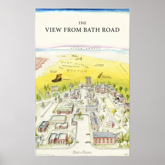 The View From Bath Road Poster (Front)