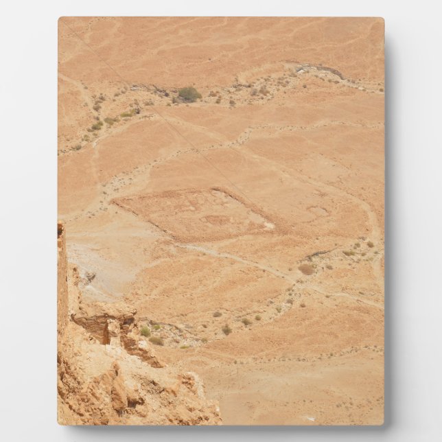 The View From Masada Plaque (Front)