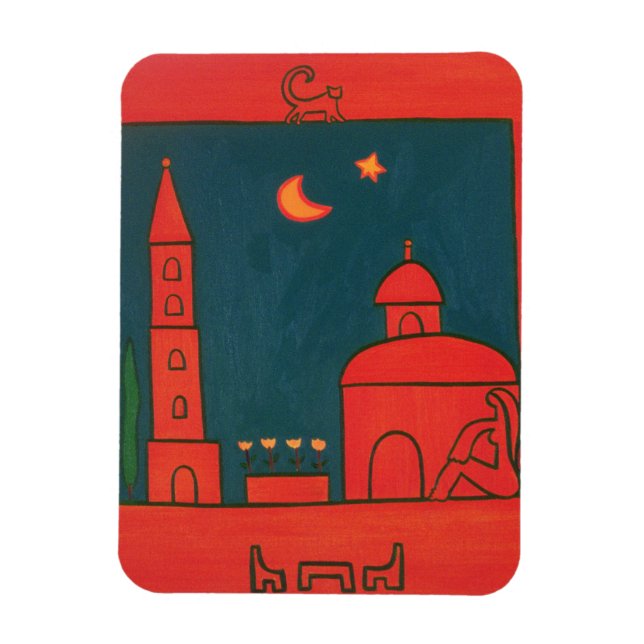 The View from Santo Spirito 2002 Magnet (Vertical)