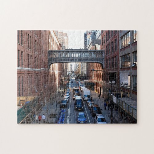 The View from the High Line New York City NYC Jigsaw Puzzle