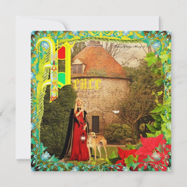 "The Vigil" ~ Customizable Christmas Invitation (Front)