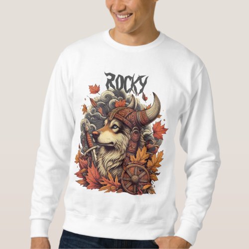 The Viking Husky Dog Sweatshirt