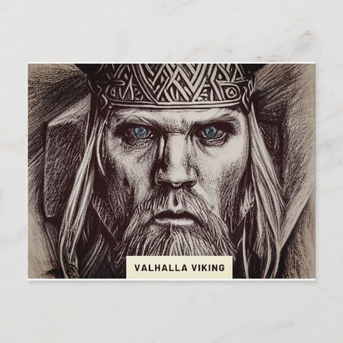 The Viking Symbolism of Valhalla _ On a Postcard  Invitation Postcard
