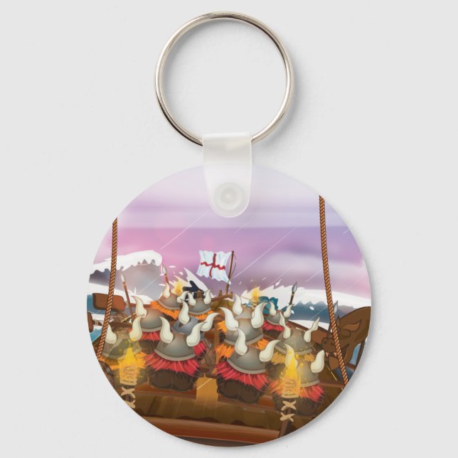 The Vikings Keychain (Front)