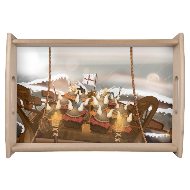 The Vikings Serving Tray (Front)