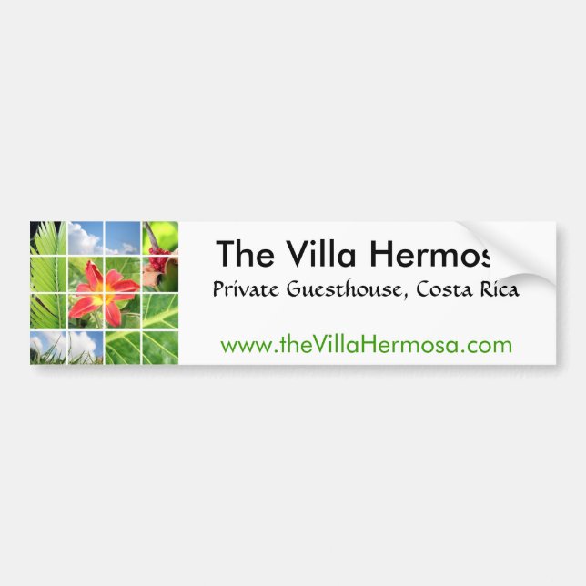 The Villa Hermosa Sticker (Front)