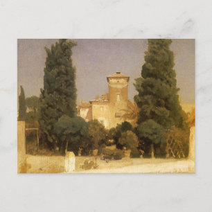 The Villa Malta, Rome by Lord Frederic Leighton Postcard