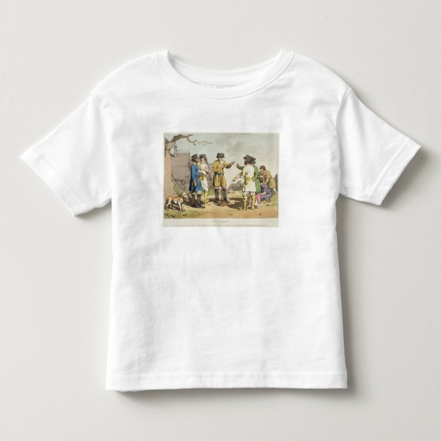 The Village Council, etched by the artist, publish Toddler T-shirt (Front)