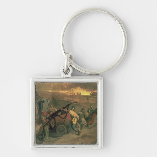The Village Firemen, 1857 Keychain (Front)
