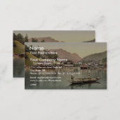 The village, Konigsee, Upper Bavaria, Germany clas Business Card (Front/Back)