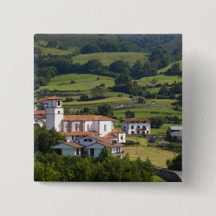 The village of Amaiur in the Baztan Valley of Button