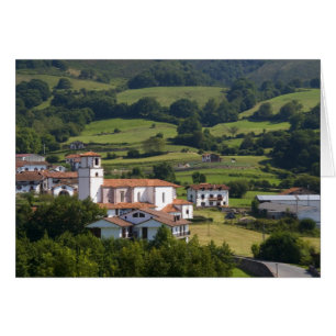 The village of Amaiur in the Baztan Valley of Cards