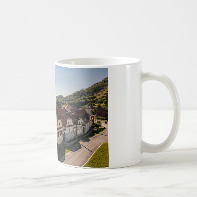 The village of Birthälm in Romania Coffee Mug (Right)