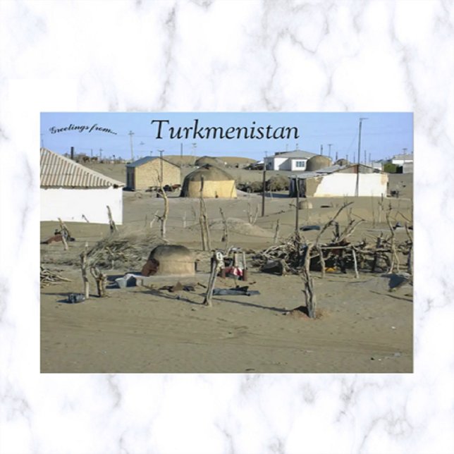 The Village of Erbent in Turkmenistan Postcard (Creator Uploaded)