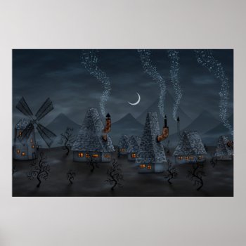 The Village Of Musicians Poster by vladstudio at Zazzle