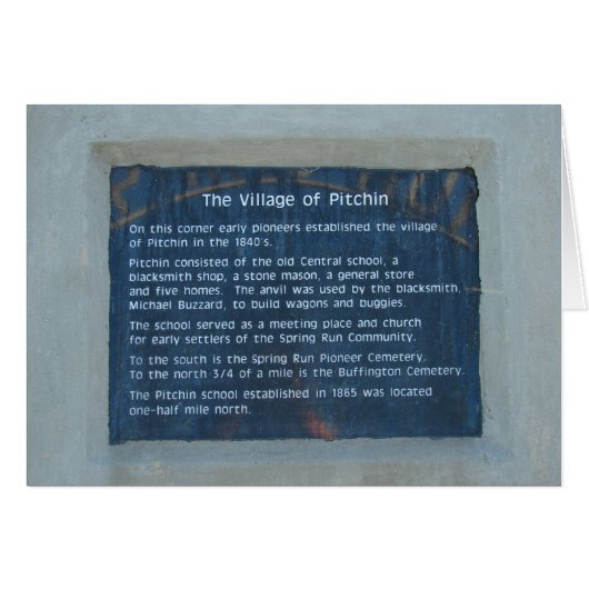 The Village of Pitchin, Iowa (Front Horizontal)