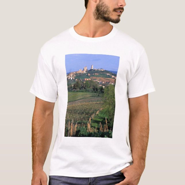 The village of San Gimignano sits in the rolling T-Shirt (Front)