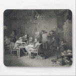 The Village Politicians, engraved by Abraham Raimb Mouse Pad<br><div class="desc">Image:156348  The Village Politicians,  engraved by Abraham Raimbach (1784-1868),  1814 (engraving). Wilkie,  Sir David (1785-1841) (after). Yale Center for British Art,  Paul Mellon Collection,  USA.  Art,  Fine Art.</div>