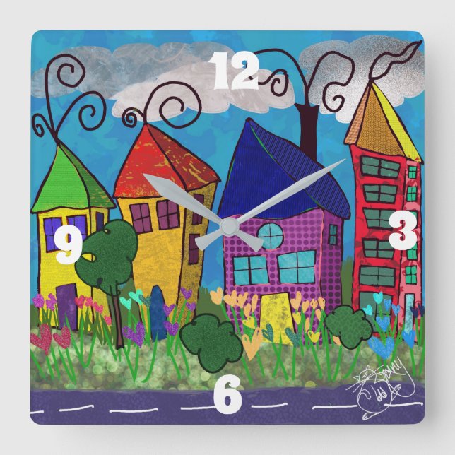 The Village Wall Clock (Front)