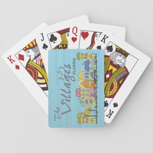 The villages community florida playing cards