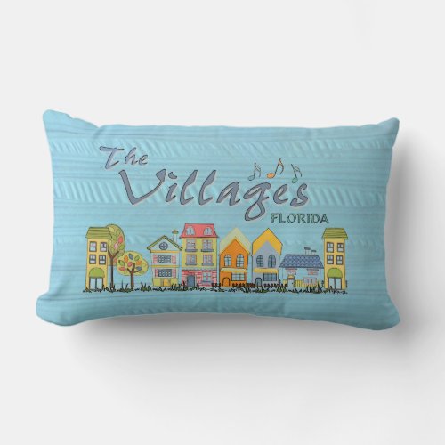 The villages florida community decorative pillow