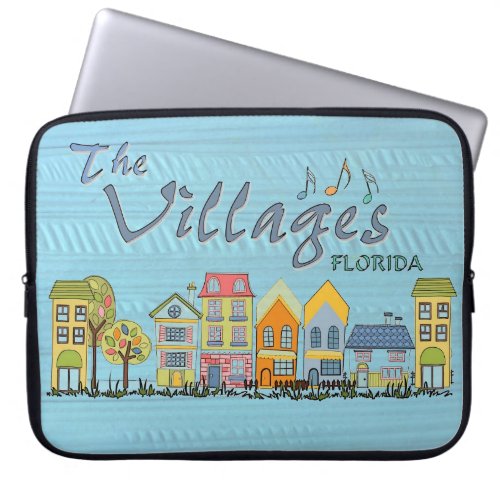 The villages florida community laptop sleeve