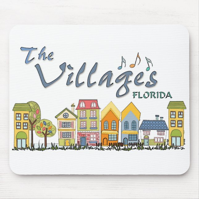 The villages florida community mousepad (Front)