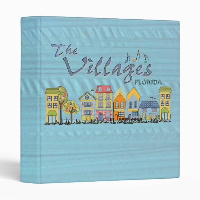 The villages florida community organizing binder (Front/Spine)