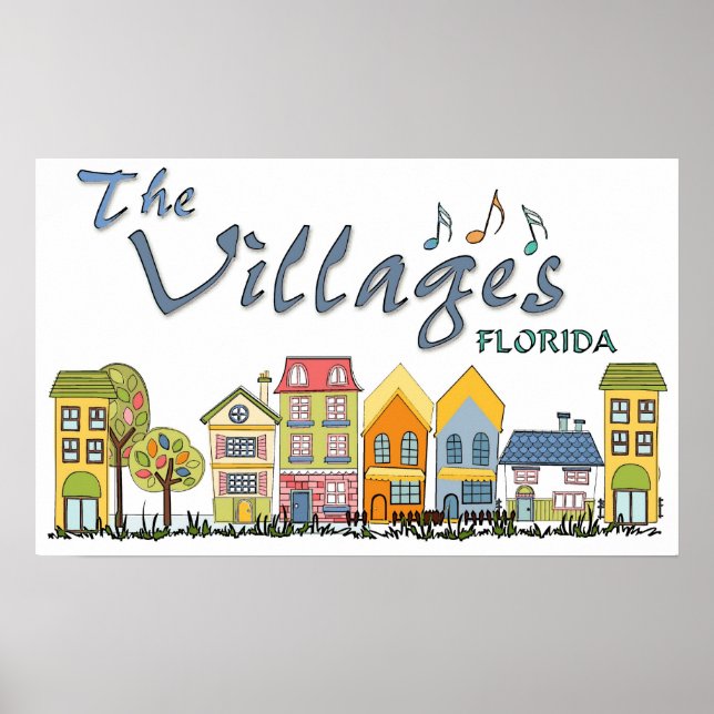 The villages florida community poster (Front)