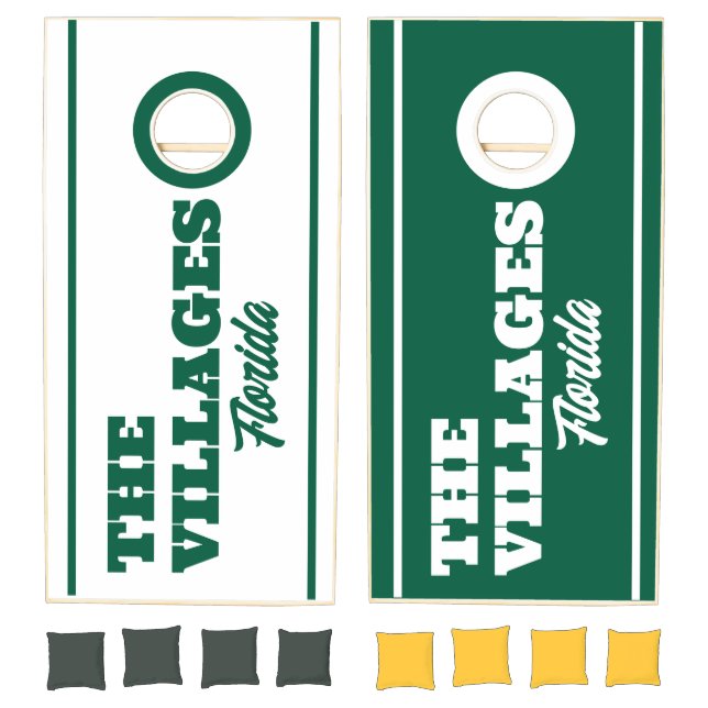 The Villages Florida Cornhole Set (Set)