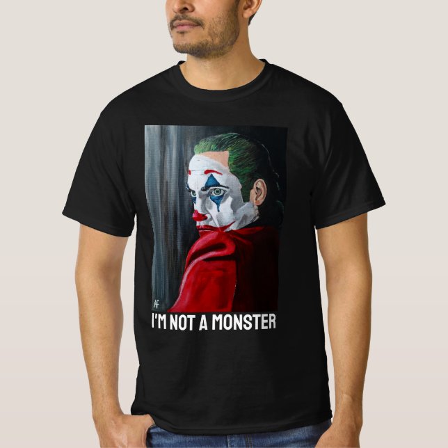 The Villain Painting by Alfred Fox T-Shirt (Front)