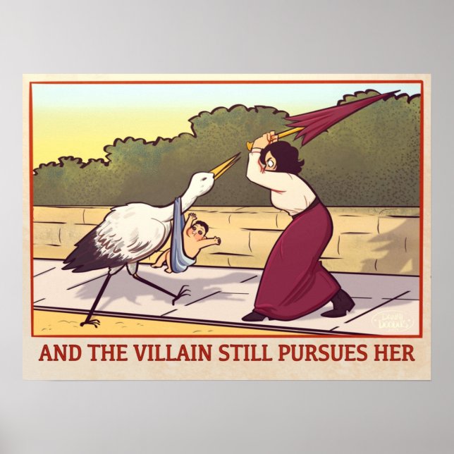 The Villain Still Pursues Her Poster (Front)
