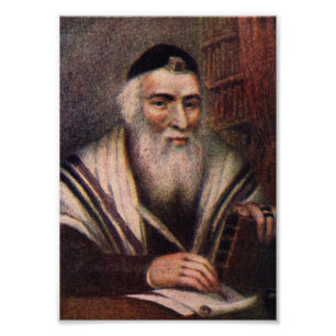 The Vilna Gaon - Rabbi Elijah of Vilna Photo Print
