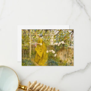 The Vine by Carl Larsson Thank You Card